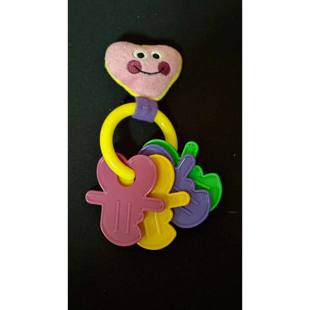 Melissa & Doug Ks Kids Take-Along Purse Soft Toddler Playset Pink Purple Heart